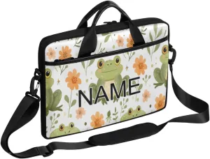 Custom Laptop Bag with Name Personalized 15 Inch Shoulder Computer Bag