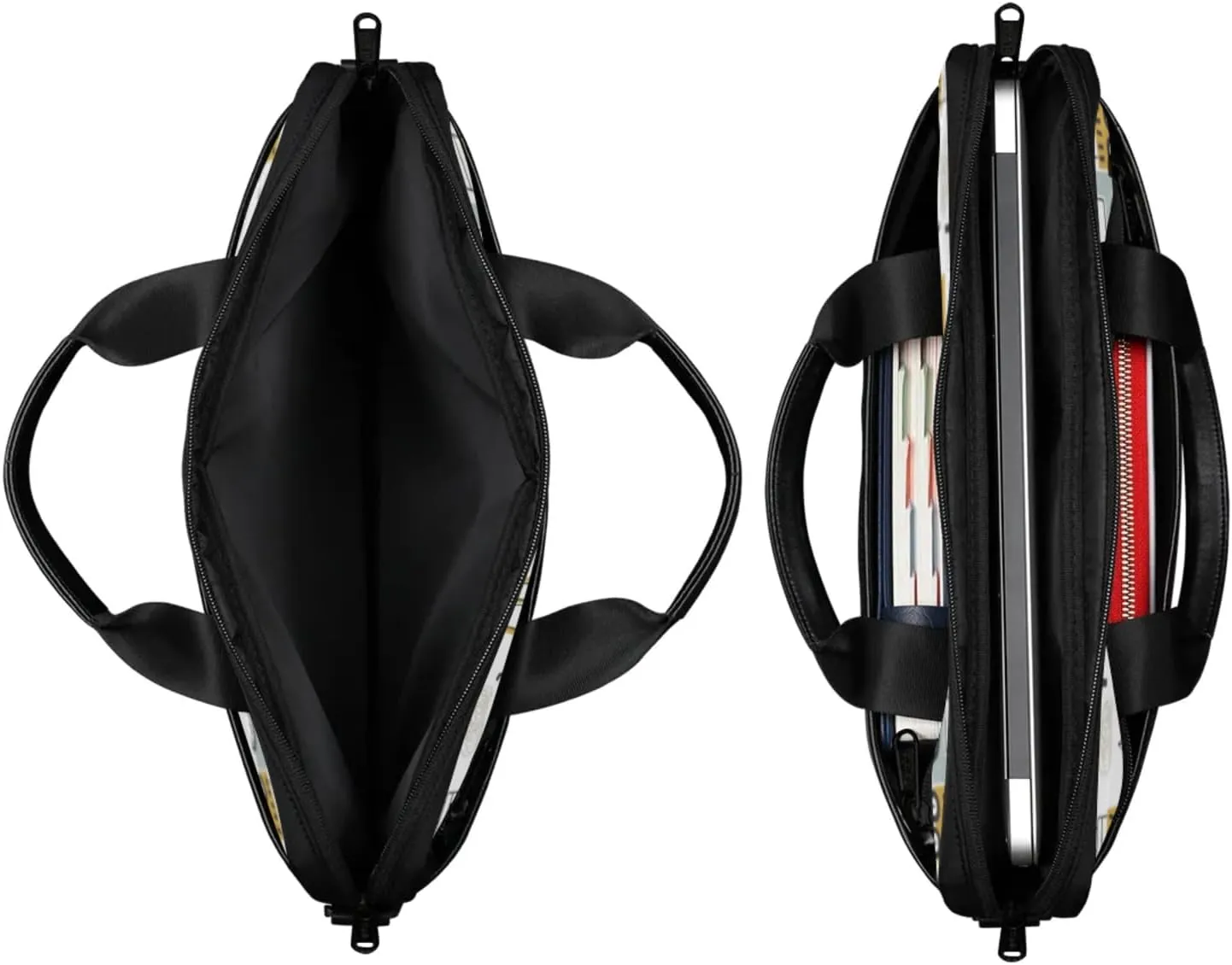 Custom Laptop Bag with Name Personalized 15 Inch Shoulder Computer Bag