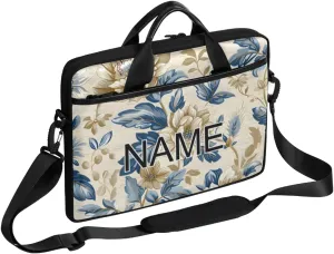 Custom Laptop Bag with Name Personalized 15 Inch Shoulder Computer Bag