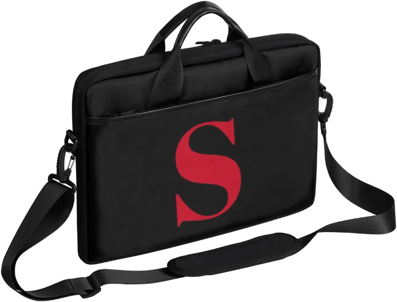 Custom Laptop-Bag with Name,Lightweight Portable Personalized Shoulder Computer-Bag,Customized Briefcase for Adult