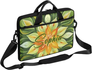Custom Laptop-Bag with Name,Lightweight Portable Personalized Shoulder Computer-Bag,Customized Briefcase for Women