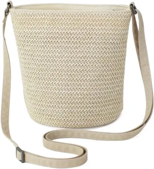 Cylindrical Crossbody Bag For Women