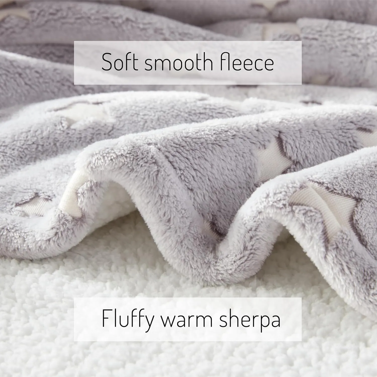 Degrees of Comfort Wearable Blanket Hoodie for Kids Teens, 6-13 YR Girls Boys, Soft & Cozy Sherpa