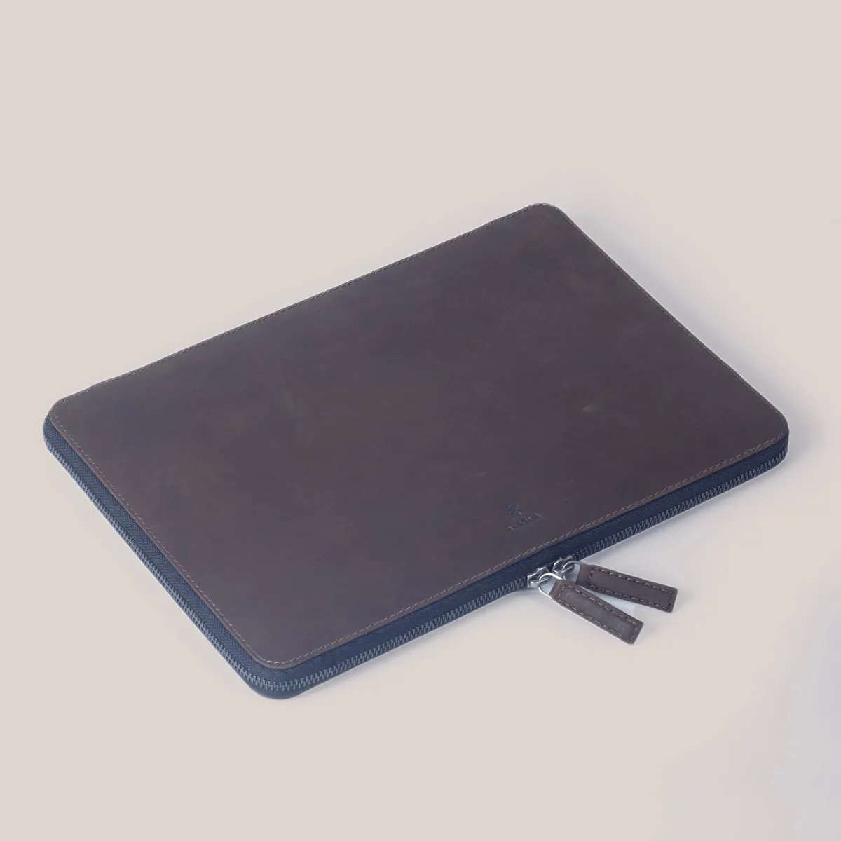 DELL XPS 13 Zippered Laptop Case - Felt and Tan Crunch