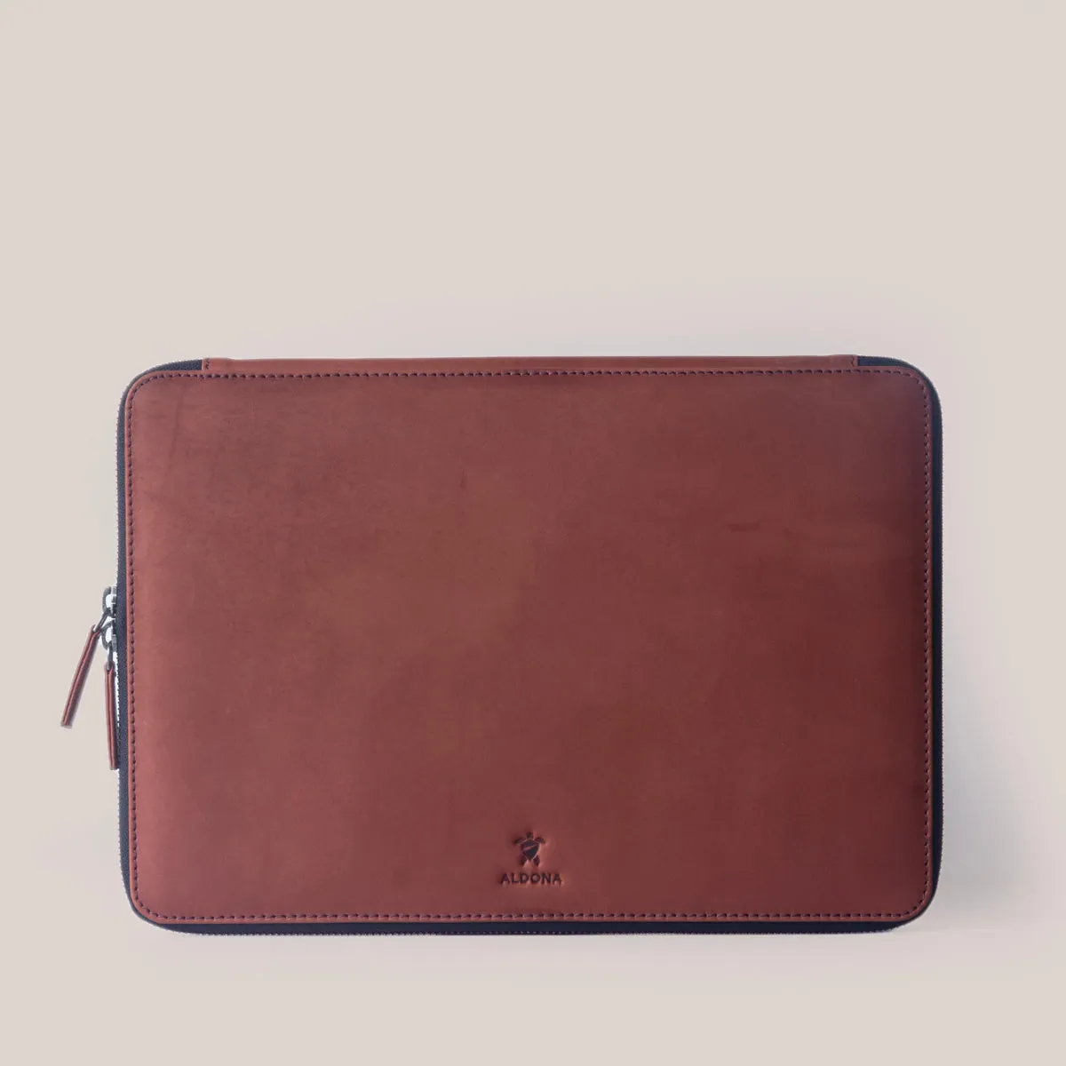 DELL XPS 13 Zippered Laptop Case - Felt and Tan Crunch