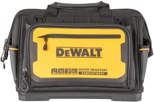 DEWALT Tool Bag, Water Resistant, Hard Bottom, 16-inch, Professional Tool Tote (DWST560103)