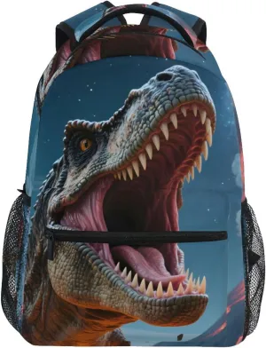 Dinosaur Roar Backpack 3rd 4th 5th Grade School Bookbag Travel Laptop Daypack Bag Purse for Boys Girls Teens