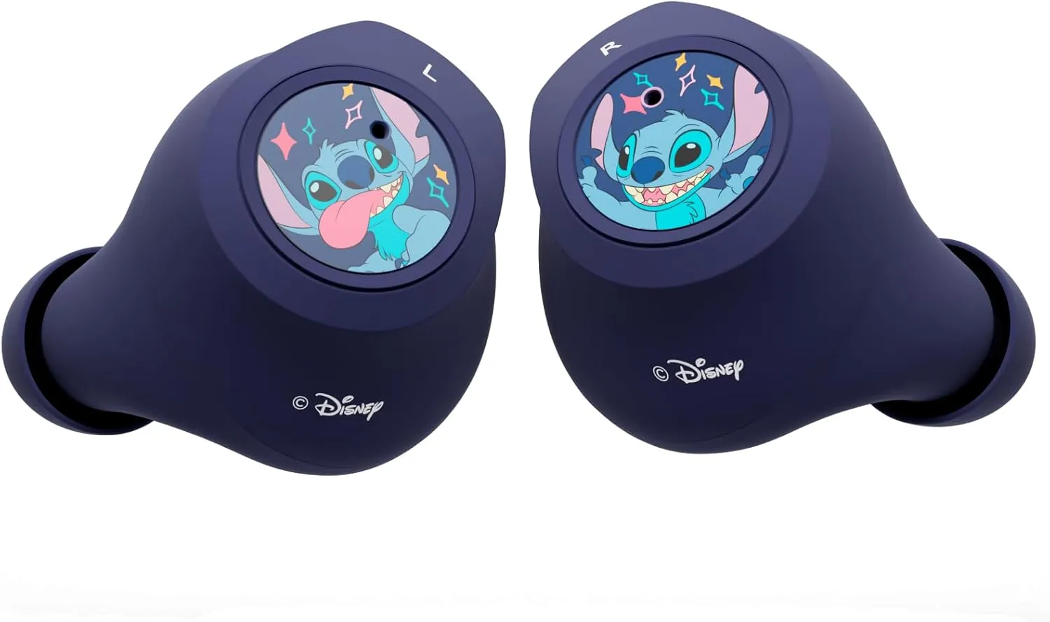 Disney Lilo and Stitch Bluetooth Earbuds w/Charging Case- Wireless Headphones w/Built-in Mic  Up to 30 Hrs Playtime- Lilo and Stitch Gifts for Girls,Boys,Women,Men,All Fans of Lilo and Stitch Stuff