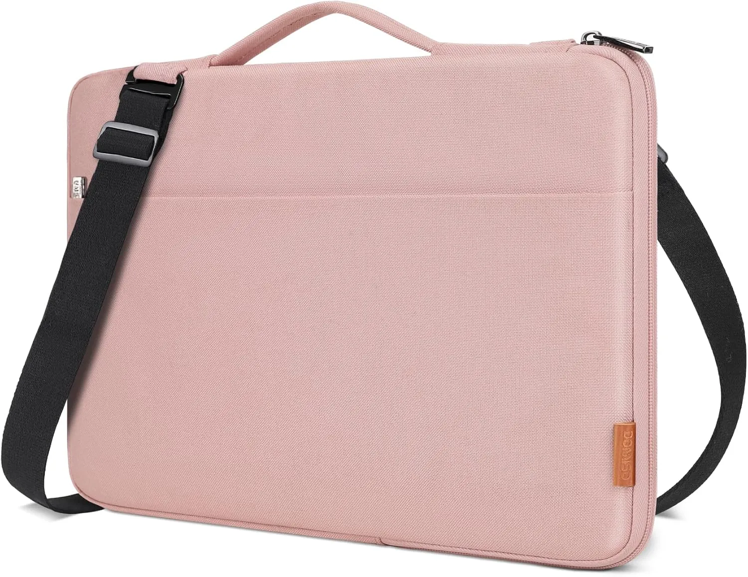DOMISO 17.3 Inch Laptop Bag Cover Waterproof Shockproof Notebook Protective Sleeve Case Shoulder Bag Cover for 17.3" HP Pavilion 17/HP Envy 17/17/MSI/IdeaPad 321,Pink