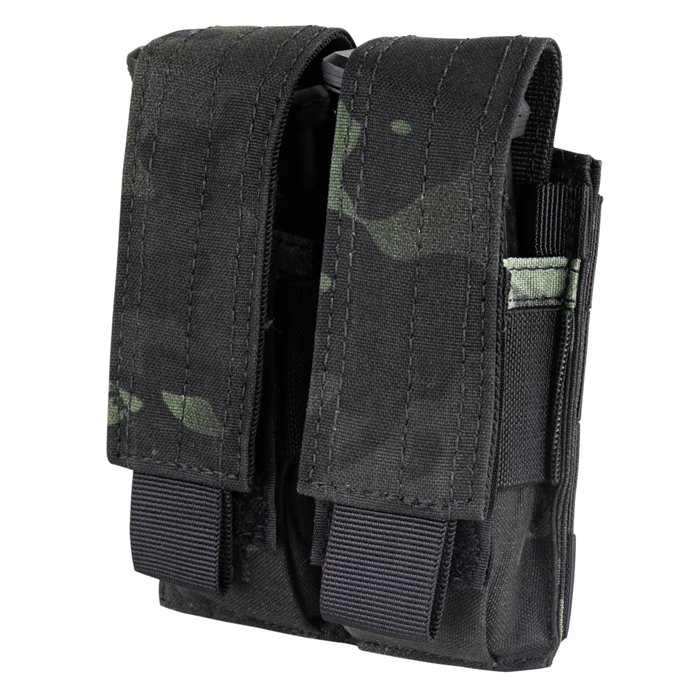 Double Pistol Mag Pouch - MultiCam Black