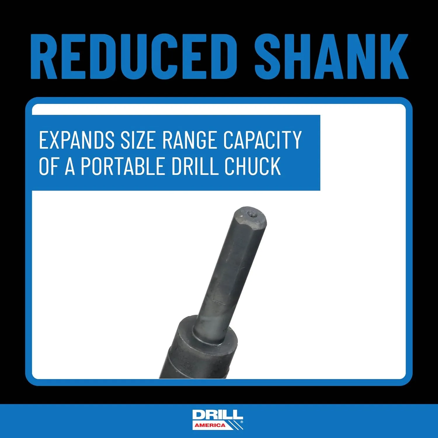 Drill America - POU1/2NPTW/DRILL 1/2" Carbon Steel NPT Pipe Tap and 23/32" High Speed Steel Drill Bit Set, POU Series