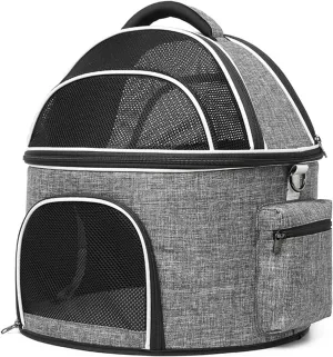 Dual-Purpose Cat Bag Cat Litter Out Portable Large Dog Backpack Single Shoulder Car Cat and Dog Cage Pet Supplies