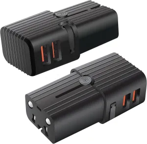 Dual Universal USB Adapter Works for HTC Dopod C730 for Worldwide Power and Travel Between US/EU/CN/AUS/NZ/UK