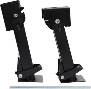Dumble RV Stabilizer Jacks - 2pk 1300lb Cap Attachable Telescoping Travel Trailer Jack Stabilizer Stands and Jack Rod