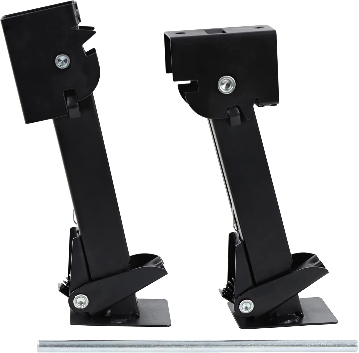 Dumble RV Stabilizer Jacks - 2pk 1300lb Cap Attachable Telescoping Travel Trailer Jack Stabilizer Stands and Jack Rod