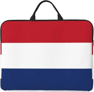 Dutch Flag 14 Inch Laptop Case, Water-Resistant and Shockproof Computer Cases for Laptopsï¼ŒSuitable for Daily Travel