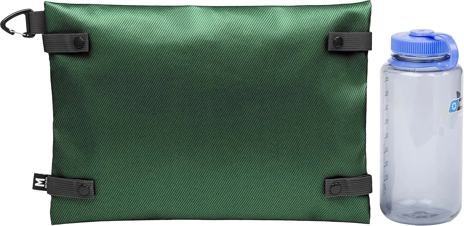 Eagle Creek Pack-It Gear Pouch Protective Travel Bag Organizer for Heavy Tools or Wet Gear - Ultra-Durable Water-Resistant 900D Poly Twill with Secure Zipper, Forest - Medium