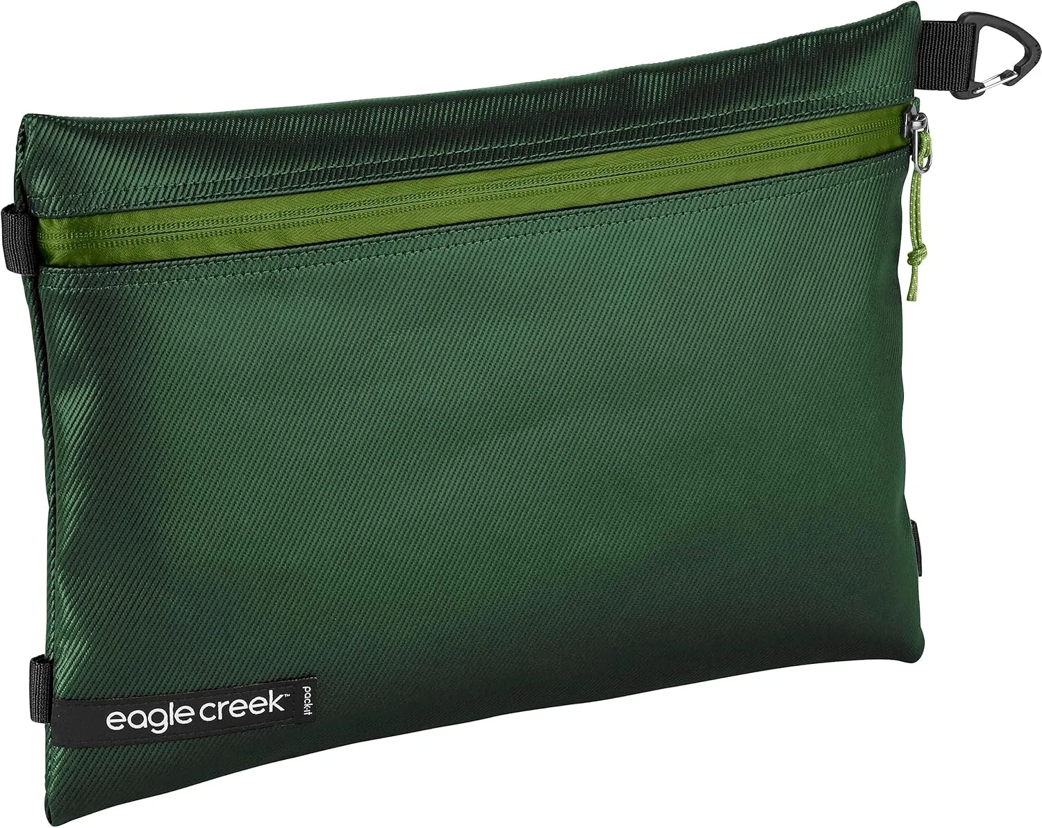 Eagle Creek Pack-It Gear Pouch Protective Travel Bag Organizer for Heavy Tools or Wet Gear - Ultra-Durable Water-Resistant 900D Poly Twill with Secure Zipper, Forest - Medium
