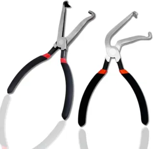 Electrical Disconnect Pliers,Electrical Connector Pliers for Cars,Fuel Line Petrol Clip Pipe & Automotive Hose Disconnect Tools for Push Tab Style Plugs