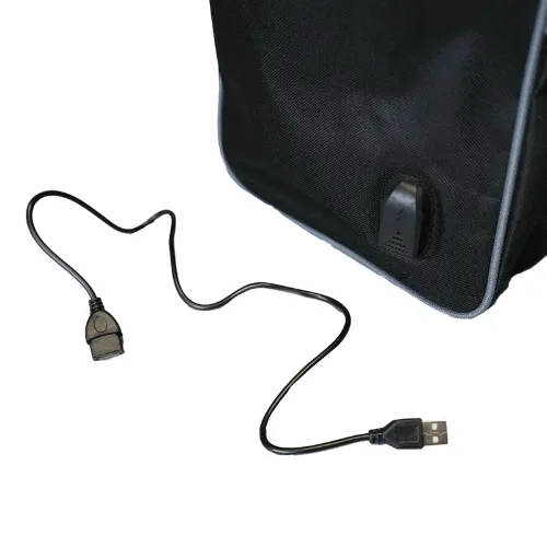 ELITE Deluxe Single Tote Bowling Bag Black