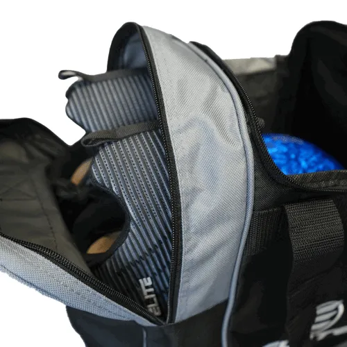 ELITE Deluxe Single Tote Bowling Bag Black