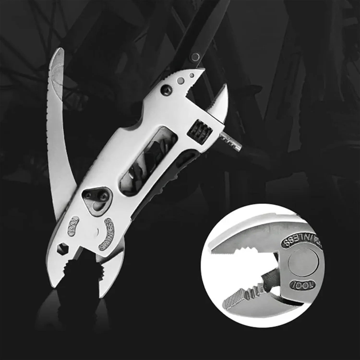 Elmyse Outdoor Multi-purpose Tool Pliers, 2025 New Elmyse 5 in 1 Mini Multitool Pliers Tool Kit, Wire Cutters for Survival and Emergency, Versatile Tool for Outdoor, Camping, Hiking (2pcs)