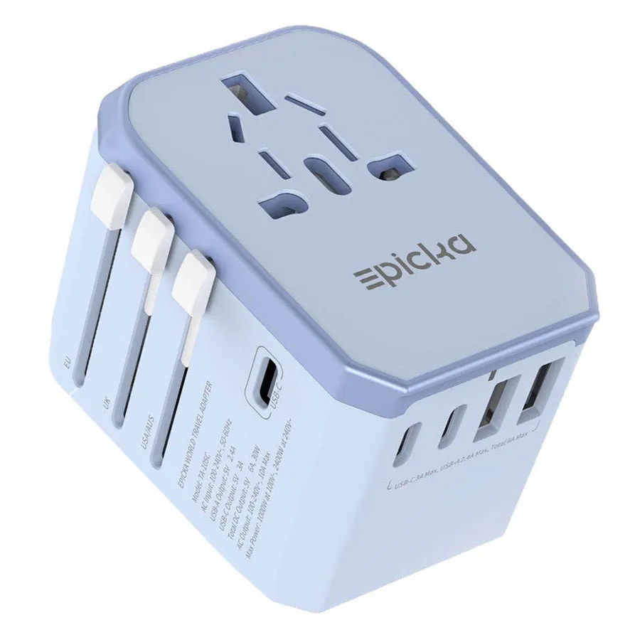 Epicka Universal Series Travel Adapter