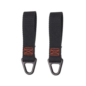 ergodyne® Squids 3171 Anchor Strap Belt Loop Attachment for Tool Tethering, 5 lb Max Working Capacity, 5" Long, Black, 2/Pack