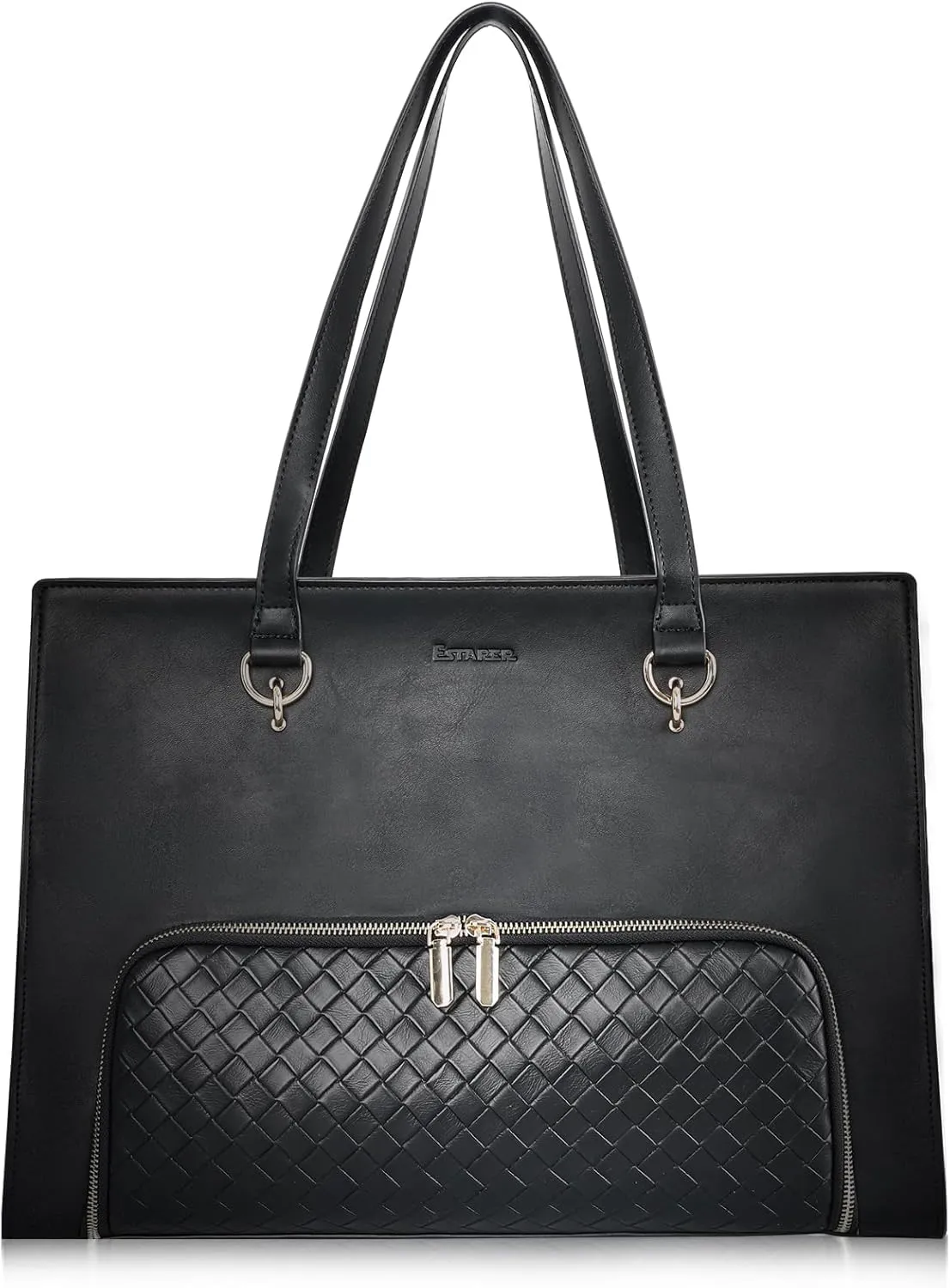 ESTARER Women Laptop Tote Bag with Insulated Lunch Compartmen