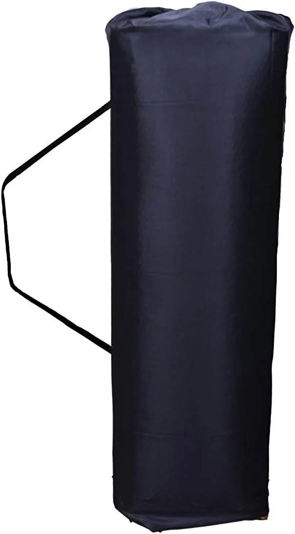EZ Travel RV Patio Mat Storage Bag, Convenient for Travel and Storage, Universal Fit for Camper Outdoor Rugs, Black, X-Large