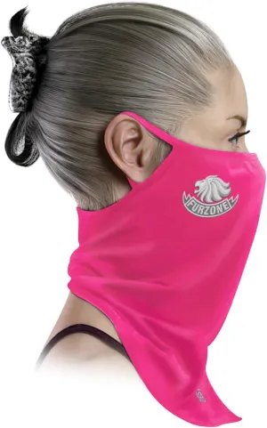 Face Scarf with Ear Loops for Professional Groomers - Breathable Face & Neck Gaiter Mask Cover/Dust Fur Protection