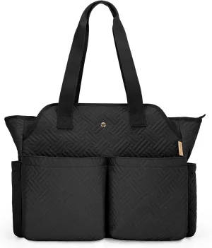 Fasrom Teacher Bag for Work Women, Large Utility Tote Bag with Laptop Compartment for Teacher Essentials (Empty Bag Only)