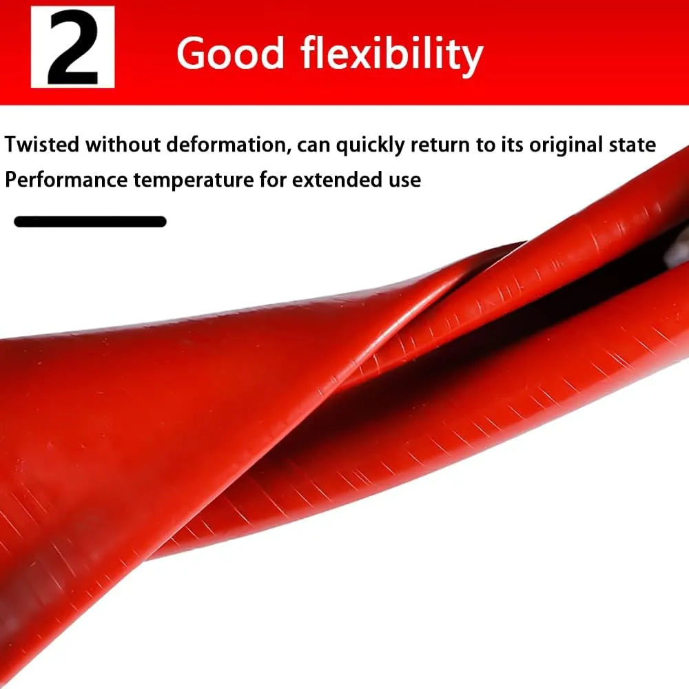 Flexible Food Grade Silicone Tubing - 1M (3.28Ft) Hose for Pump Transfer, Kink Resistant, High-Temperature Resistant(45mm*47mm)