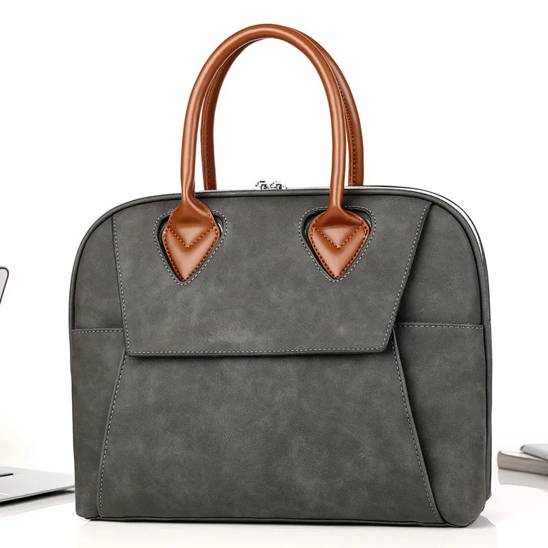 Folding laptop bag