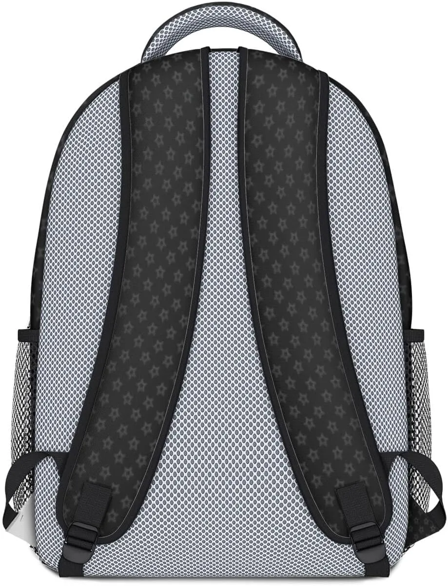 Football Backpack for Boys Girls, High Capacity Football Laptop Bag Casual Daypack For Adults Men Fans Gifts