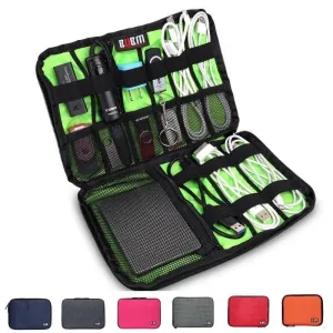 For Adapt Usb Cable Charger Bank Multifunction Case Accessories Storage Bag