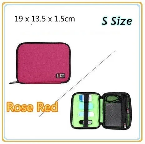 For Adapt Usb Cable Charger Bank Multifunction Case Accessories Storage Bag