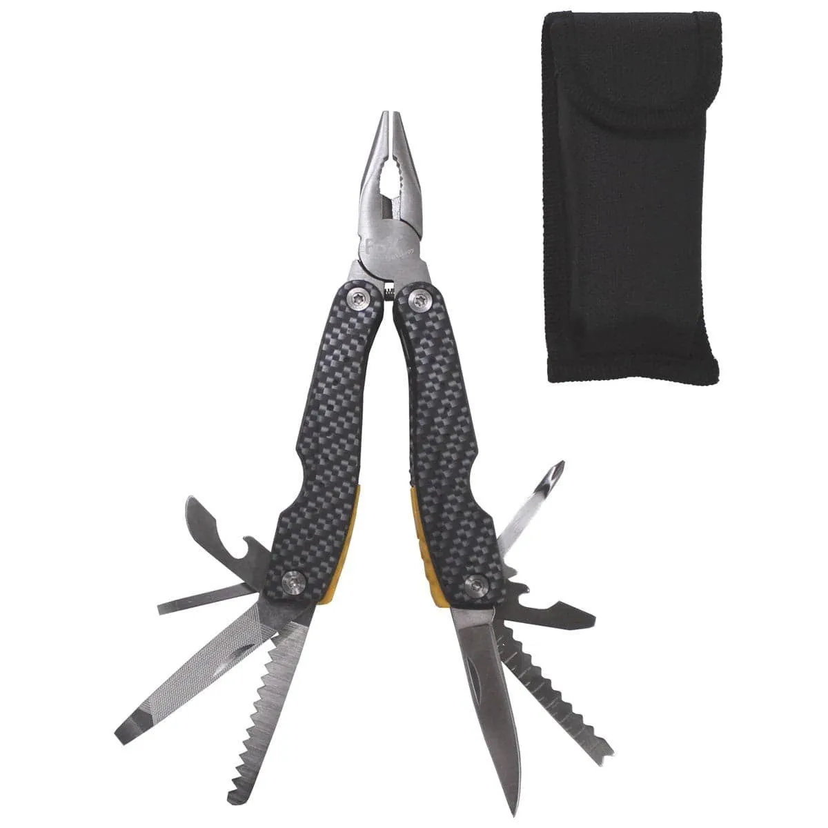 Fox Pocket Tool Carbon Handle with nylon cover