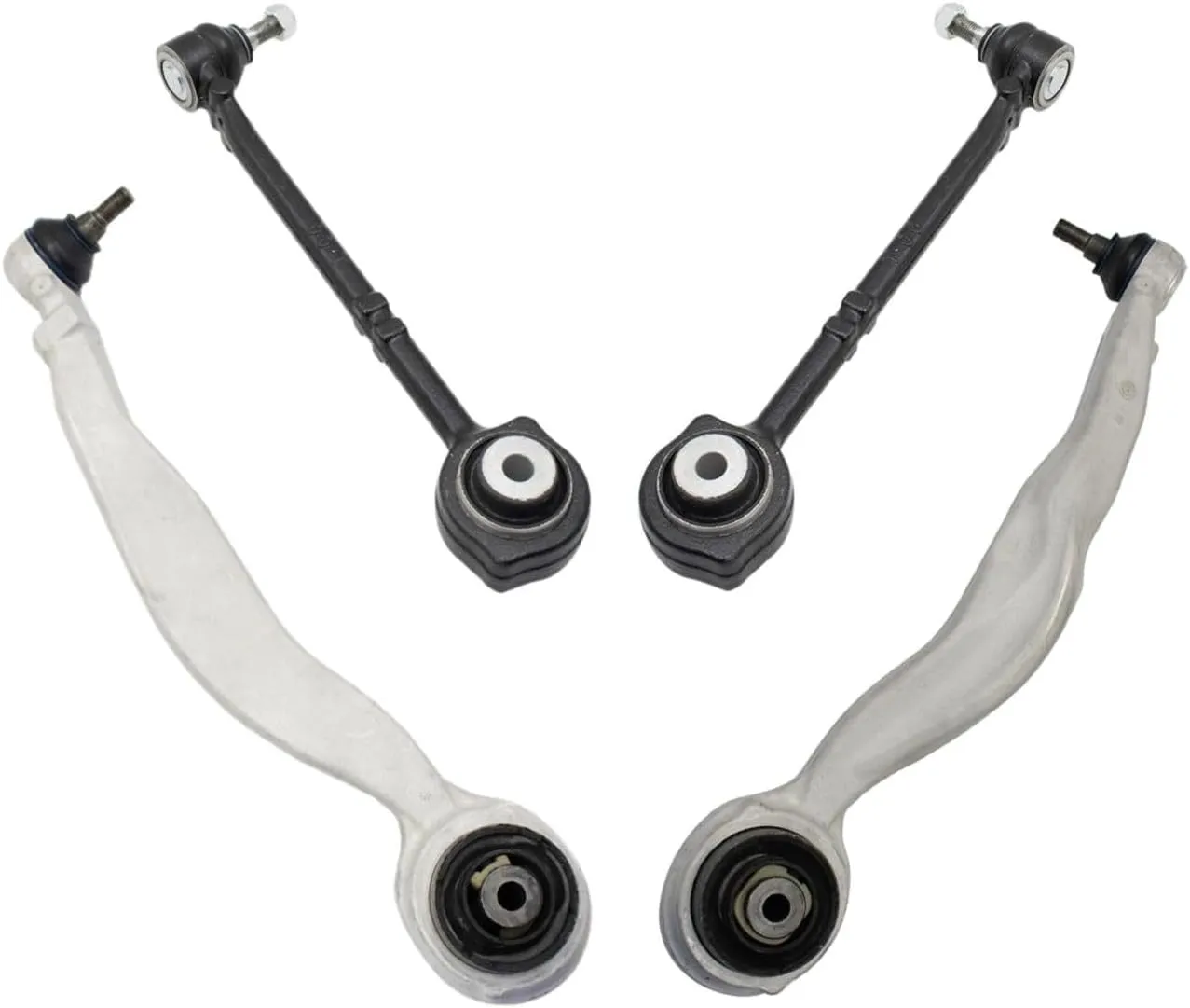 Front Upper Forward & Front Lower Rearward Control Arm W/Ball Joints 4 Piece 3957194560