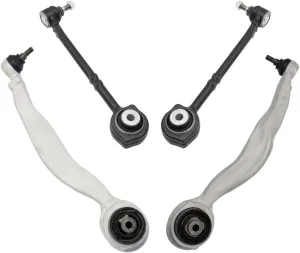 Front Upper Forward & Front Lower Rearward Control Arm W/Ball Joints 4 Piece 3957194560