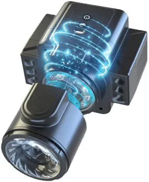 Fully Automatic Men's Leisure Fitness Tool, Multi-Frequency Telescopic Rotation, Novel Shape