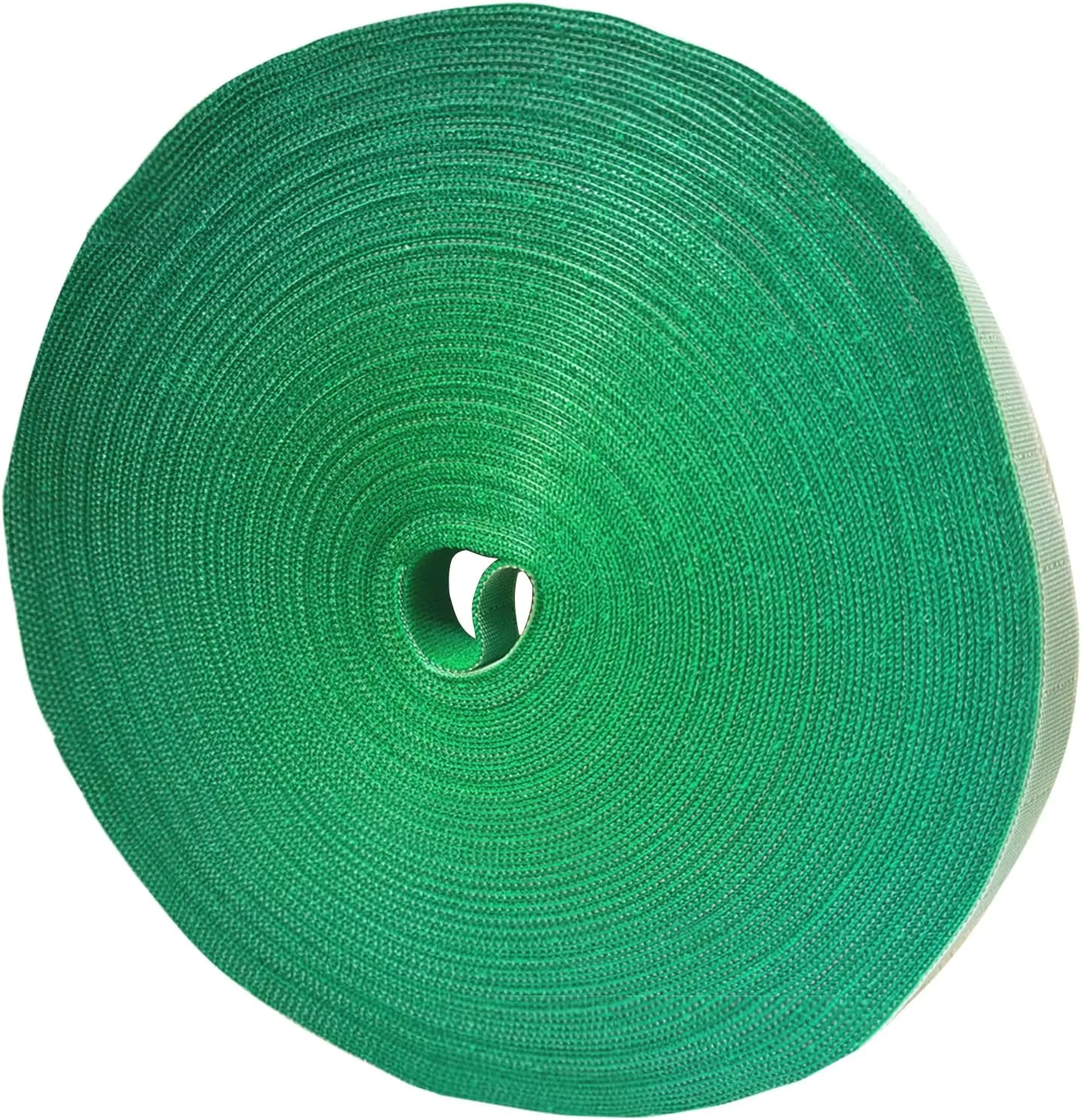 Garden Tie Green Strap Plant Supports Gentle on Plants Pre-Cut Design Tearable Reusable Sturdy Multi-Purpose for Home Garden Balcony Office (98.4ft × 0.6 inch, Green)
