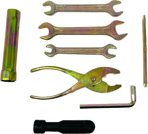 G.B.S 7 Piece Universal Motorcycle Repair Tool Kit with Travel Bag