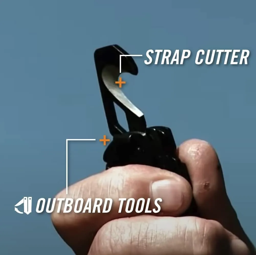 Gerber Gear Crucial EDC Multitool Pocket Knife with Clip and Strap Cutter for Camping and Survival, Black