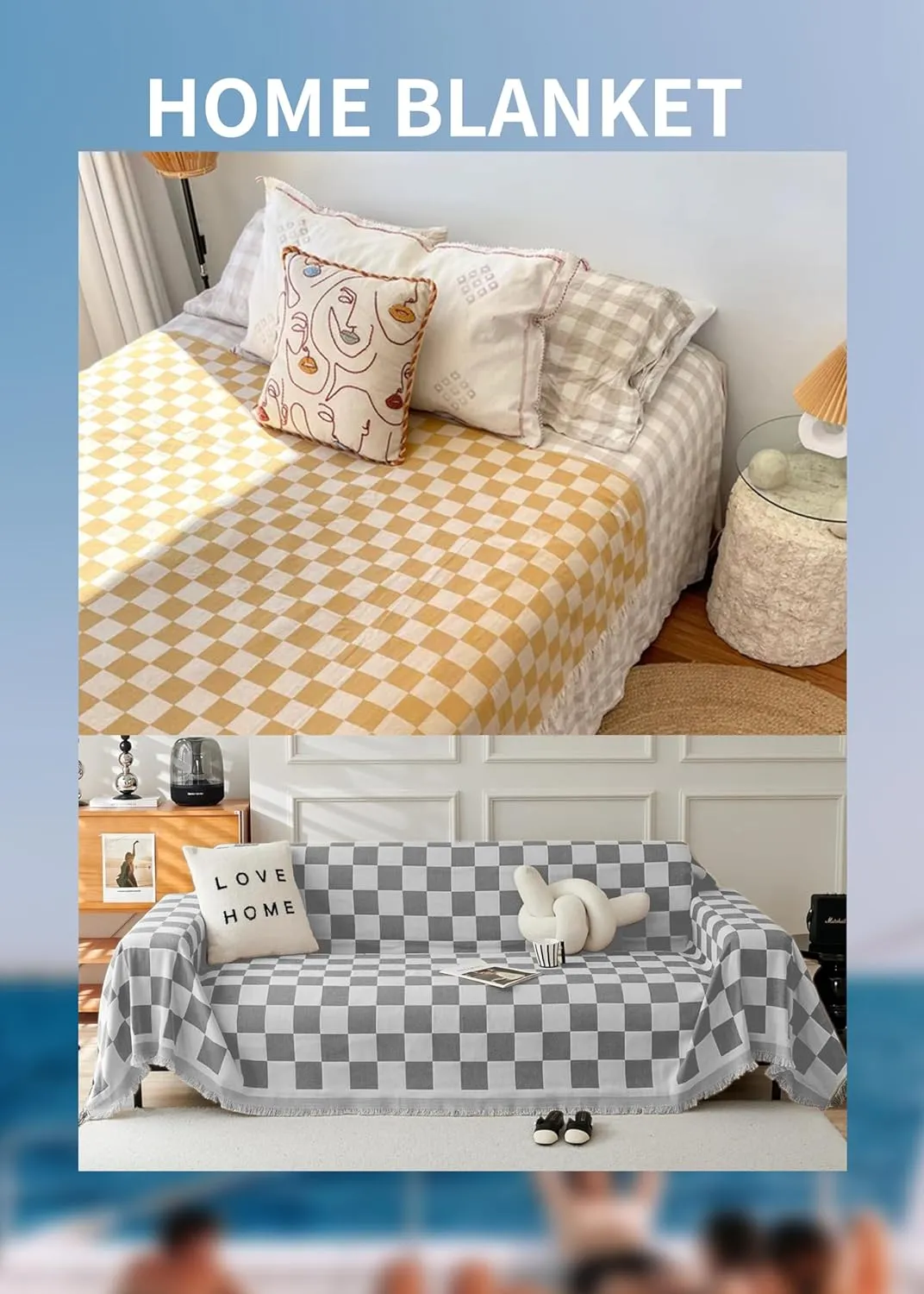 Giant Beach Towel Blanket Autumn Outing Stuff for Women & Men Road Trip Camping Gear Ship Cruise Gear Must Haves Large L Gray Plain Pattern Airplane Accessories Travel Gadgets Yard Mat