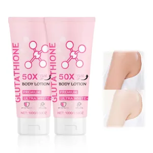 Glutathione 50x Tone Up Body Lotion, Moisturizing and Soft Skin All Over Body Scented Body Lotion (2)