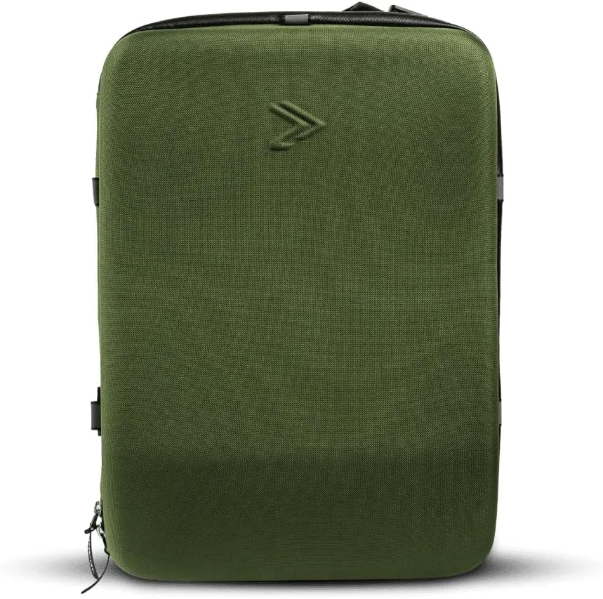 Green Backpack Pro 16" Water Resistant Laptop Lightweight Backpack for Commuting, Travel, Running, Cycling, Outdoor