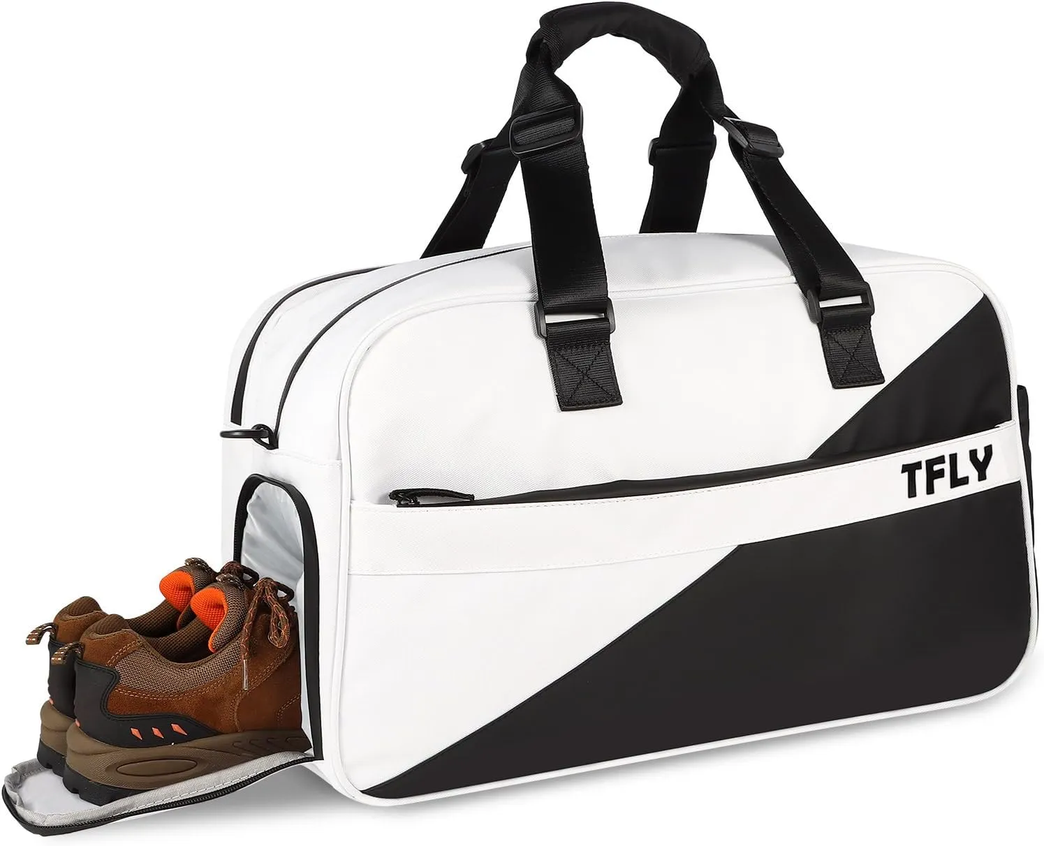 Gym Bag for Men and Women | Water-Resistant Duffel with Dry-Wet Separation & Shoe Compartment, 32L All-in-One Sports Bag for Travel | Swimming | Pickleball | Tennis
