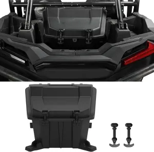 HAKA TOUGH 69 QT Cargo Box for Polaris RZR XP 1000/XP 4 1000/900 2014-2023 Rear Storage Cargo Box UV Resistant Polyethylene Utv Storage Accessories OEM #2881193