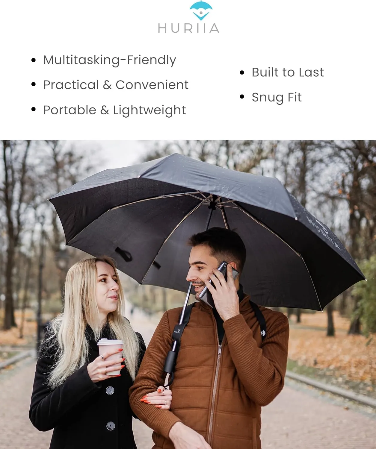 Hands-Free Umbrella Holder, Wearable Portable Umbrella Strap, Fits Any 8-10mm Small Umbrella for Backpack Use, Essential Traveling Accessories for Daily Use